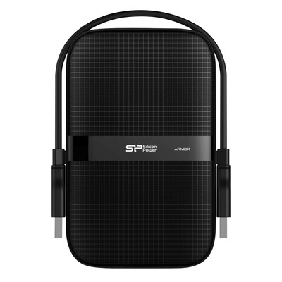 Product Εξωτερικός Σκληρός Δίσκος 1TB Silicon Power 6.3cm (2.5") USB 3.0 A60Anti-shock/black base image