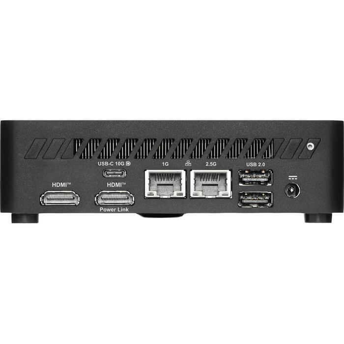 MSI Cubi NUC TWG (S-007AT) Mini PC - Intel N150, 8GB RAM, 128GB SSD, Windows 11 Pro - παθητική ψύξη