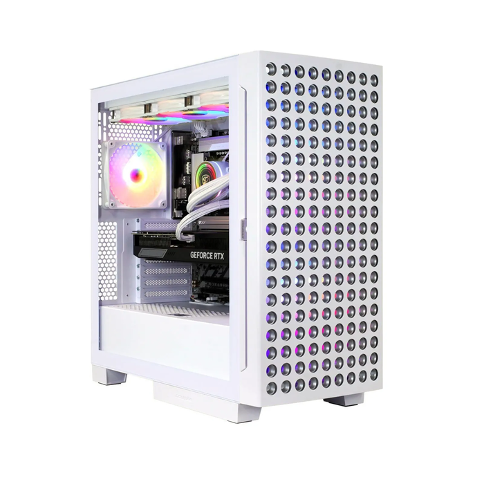 HYRICAN COUGAR AIRFACE ECO WT (7548) Gaming PC - AMD Ryzen 7 9800X3D, 64GB RAM, 2TB SSD, NVIDIA RTX 5080, Liquid Cooling, Windows 11