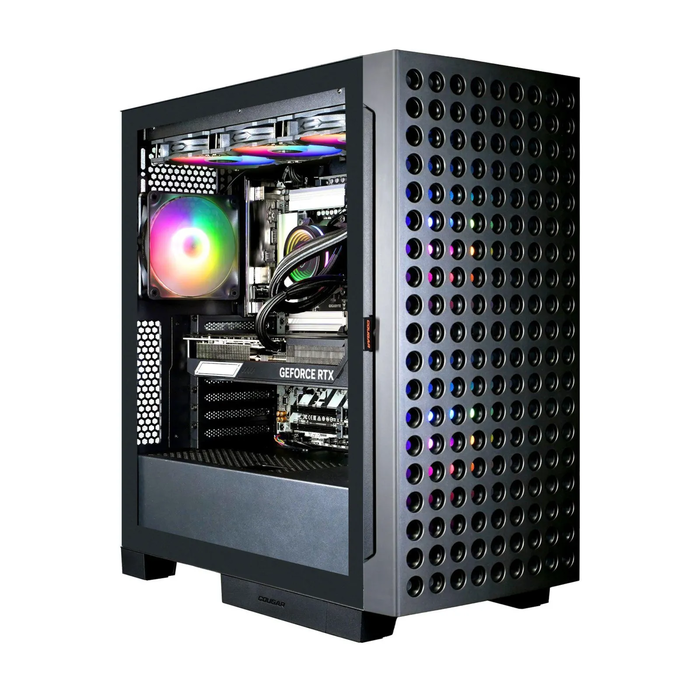 Hyrican COUGAR AIRFACE ECO BK (7545) Gaming PC - Ryzen 9 9950X3D, Water Cooling, 64GB RAM, 2TB SSD, NVIDIA GeForce RTX 5080, Windows 11