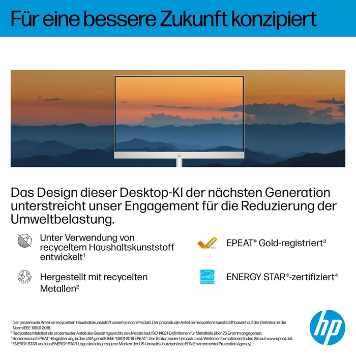 HP 24-ct2450ng Όλα-σε-ένα 23,8" FHD Ryzen AI 5 340 16GB/1TB SSD Windows 11 (Λευκό)