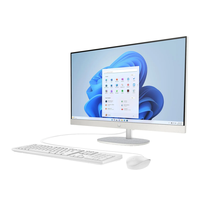 HP 27-cr0457ng Όλα-σε-ένα 27" FHD, Intel Core i5-1335U, 8GB RAM, 512GB SSD, Windows 11, Λευκό (DN1Z7EA#ABD)