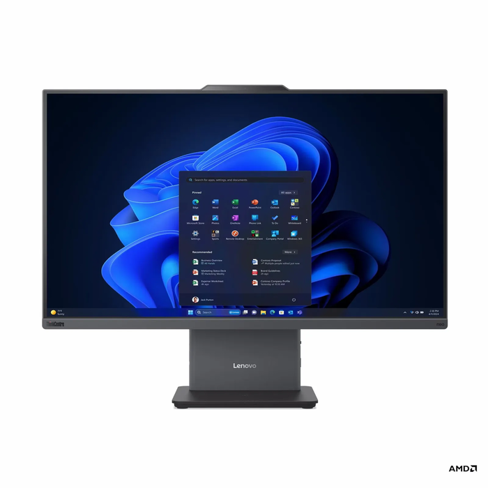 Lenovo ThinkCentre neo 55a 24 Gen 6 (13F80007GE) — Ryzen AI 7 350, 16GB RAM, 512GB SSD, 23.8" FHD All‑in‑One, Windows 11 Pro