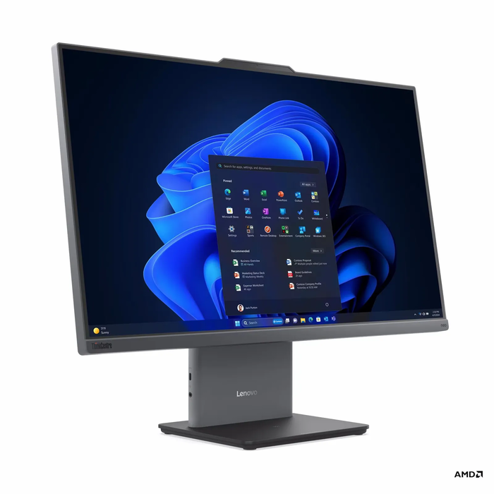 Lenovo ThinkCentre neo 55a 24 Gen 6 (13F80007GE) — Ryzen AI 7 350, 16GB RAM, 512GB SSD, 23.8" FHD All‑in‑One, Windows 11 Pro