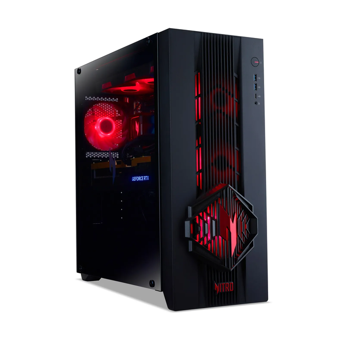 Acer Nitro 70 N70X3D-100 Επιτραπέζιος Υπολογιστής Gaming - AMD Ryzen 7 9800X3D, 32GB RAM, 1TB SSD, NVIDIA GeForce RTX 5070, Windows 11
