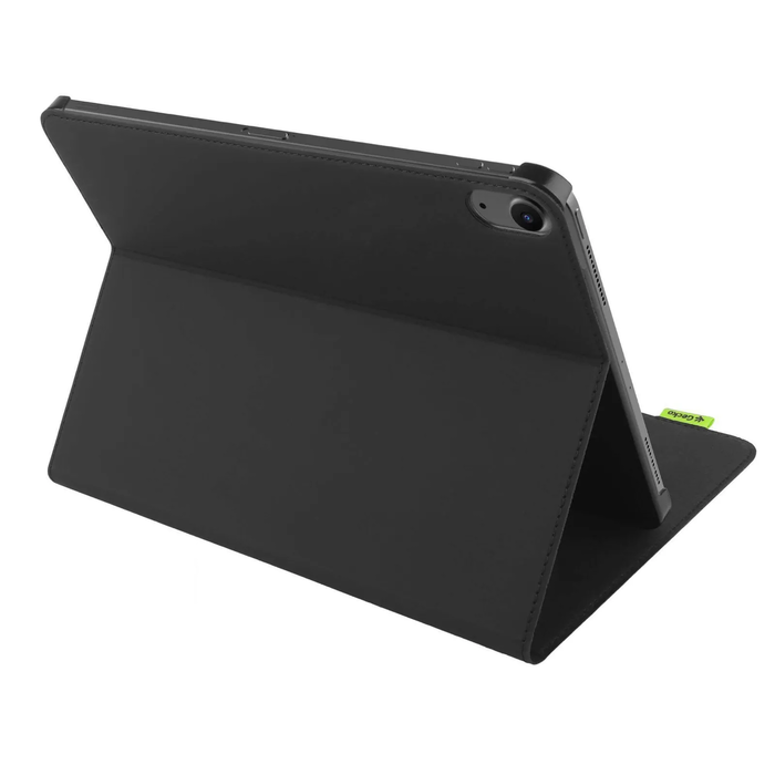 Θήκη Gecko Folio για Apple iPad 11" (2025) / iPad 10,9" (2022) Μαύρο - Ανακυκλωμένη Ultra Durable Apple-peel Series