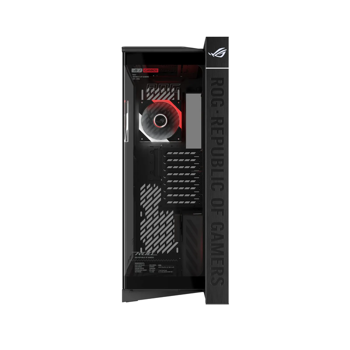 Asus ROG Cronox GR801 Gaming Midi Tower Κουτί Υπολογιστή Μαύρο με Πλαϊνό Παράθυρο