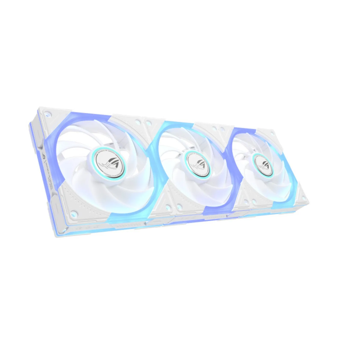 ASUS ROG Eurux GR120 ARGB Reverse Fan Λευκή Έκδοση, 120mm, Μονό Τεμάχιο
