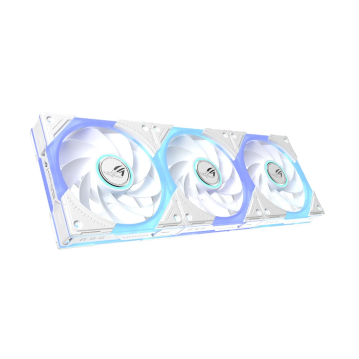 ASUS ROG Eurux GR120 ARGB Reverse Fan Λευκή Έκδοση, 120mm, Μονό Τεμάχιο