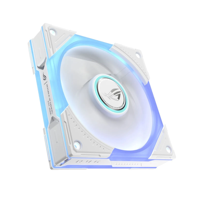 ASUS ROG Eurux GR120 ARGB Reverse Fan Λευκή Έκδοση, 120mm, Μονό Τεμάχιο
