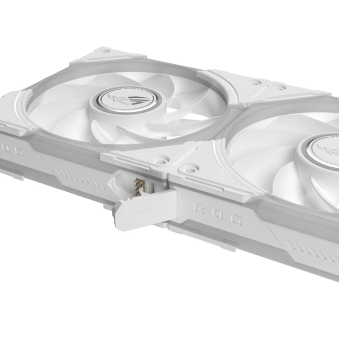 ASUS ROG Eurux GR120 ARGB Reverse Fan Λευκή Έκδοση, 120mm, Μονό Τεμάχιο