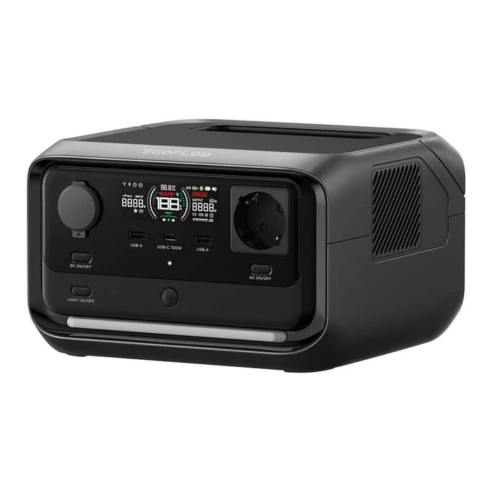 Bundle: Power station EcoFlow River 3 Plus + portable solar panel 160W