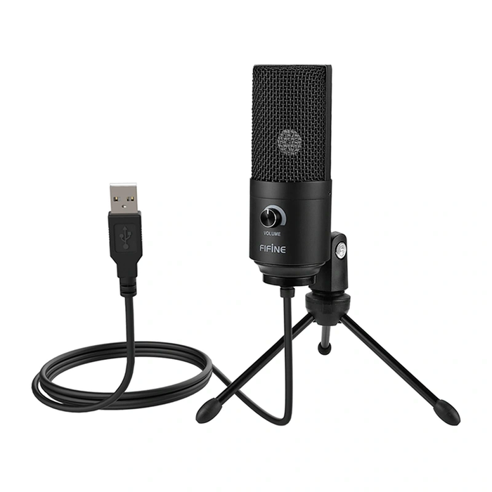 FIFINE K669B USB πυκνωτικό μικρόφωνο (Μαύρο)