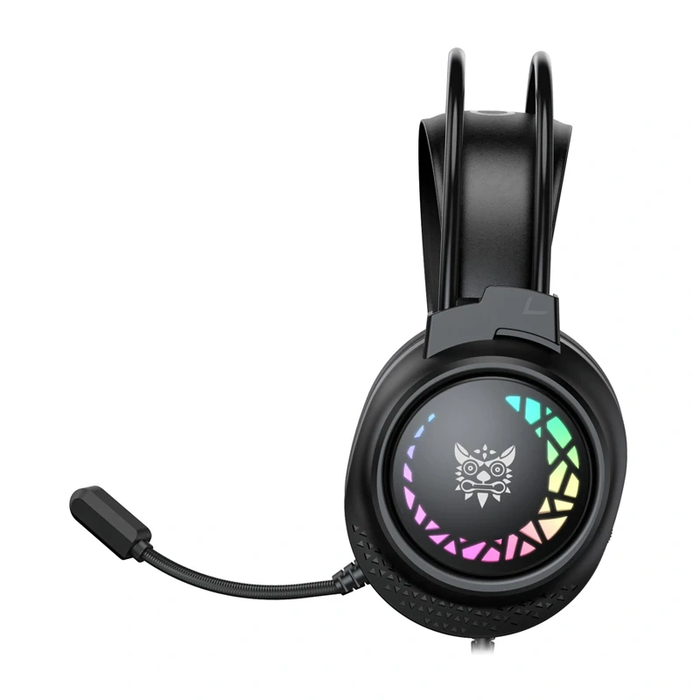 Onikuma X92 Over Ear Gaming Headset με σύνδεση 3.5mm / USB, Μαύρο