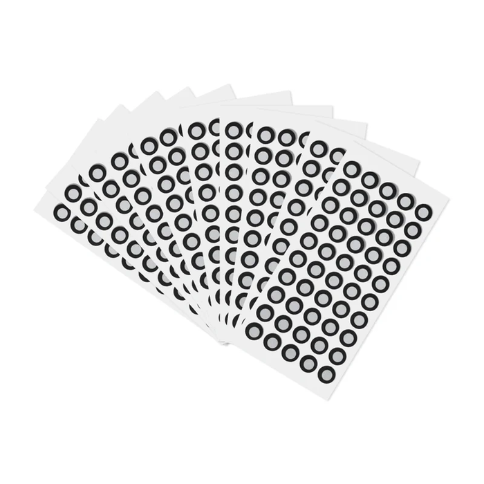 Revopoint Φιλμ - 500 Αυτοκόλλητοι Δείκτες Σάρωσης 3D (6 mm εσωτερική, 10 mm εξωτερική, PET, 0,15 mm)
