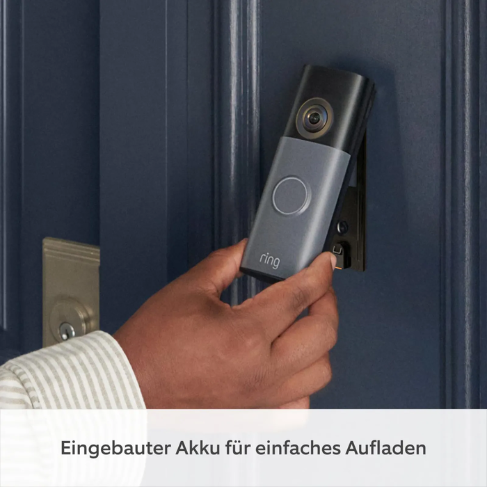RING Battery Video Doorbell 2 - 2K, Πουα Γκρι