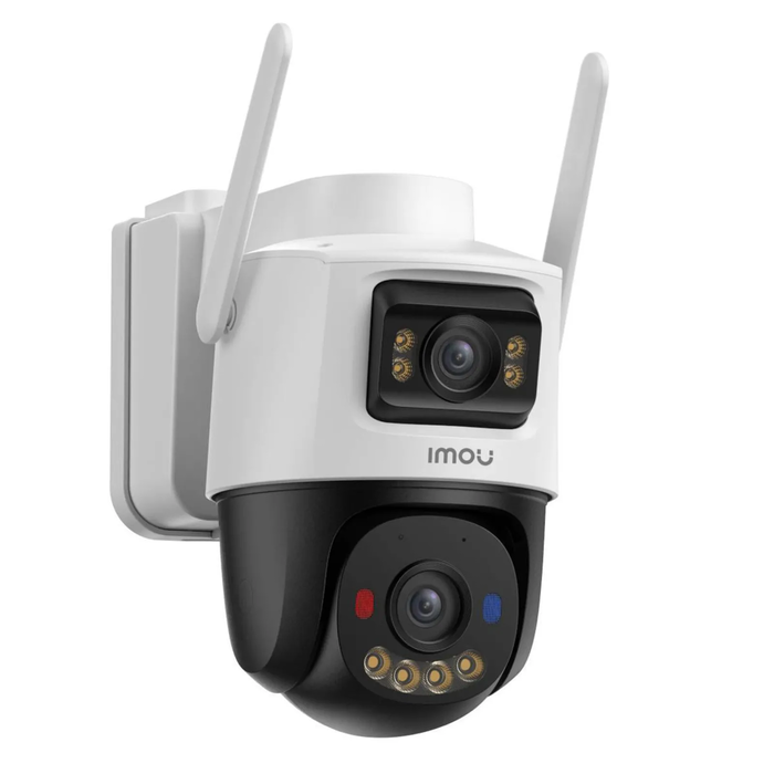 Imou AOV Dual Kit 5MP 4G & WLAN Εξωτερική Κάμερα Παρακολούθησης με Διπλό Φακό, Ηλιακό Πάνελ και Κάρτα SD