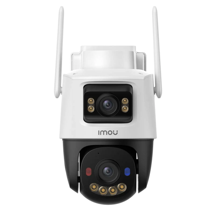 Imou AOV Dual Kit 5MP 4G & WLAN Εξωτερική Κάμερα Παρακολούθησης με Διπλό Φακό, Ηλιακό Πάνελ και Κάρτα SD