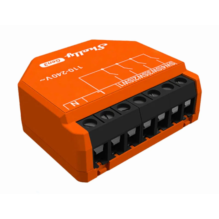 Shelly Plug M Gen3 Λευκό Έξυπνο Βύσμα (Σετ 4 τεμαχίων)