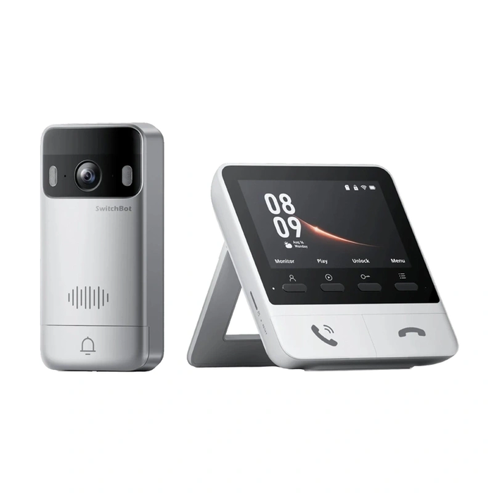 SwitchBot Σετ Θυροτηλεόρασης Wi‑Fi Συμβατό με Alexa W6702001 Λευκό