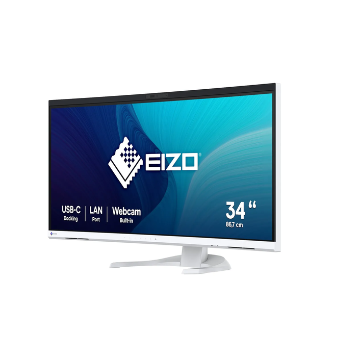 EIZO FlexScan EV3450XC‑WT 34,1" Ultrawide HDR Καμπύλη Οθόνη 3440x1440 Λευκό