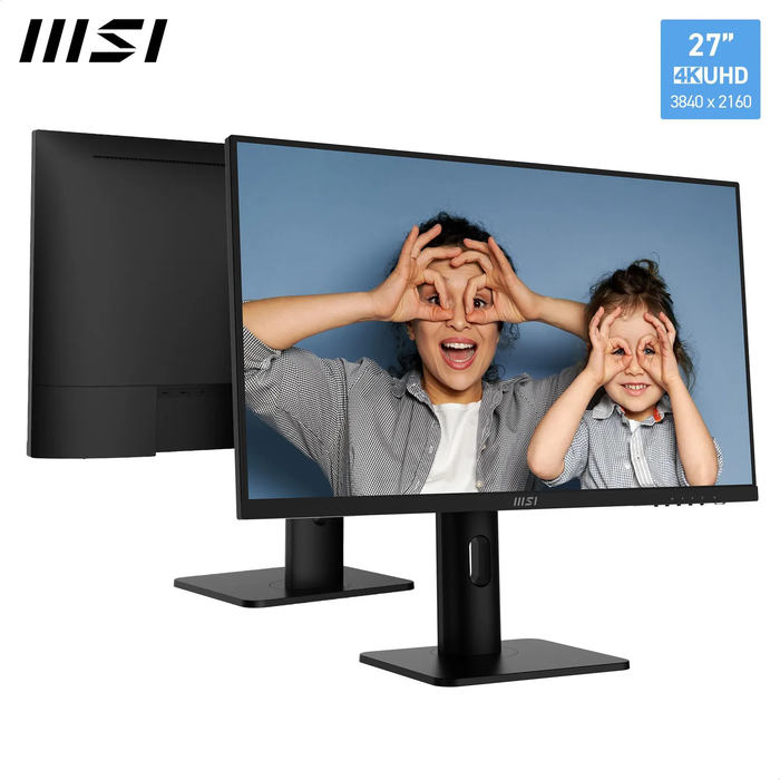 MSI PRO MP273UPDE E6 27-inch 4K (UHD) IPS Monitor (PROMP273UPDEE6)