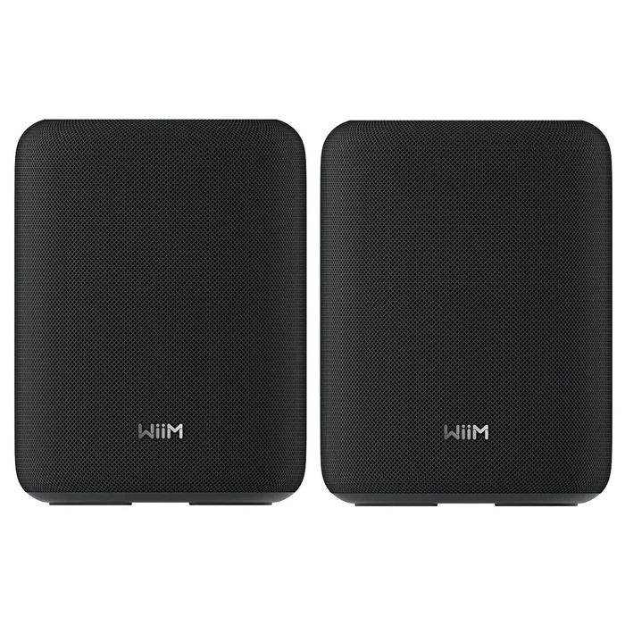 WiiM Sound LITE Twin Pack (Μαύρο) – Smart Hi‑Res Multiroom σετ ηχείων