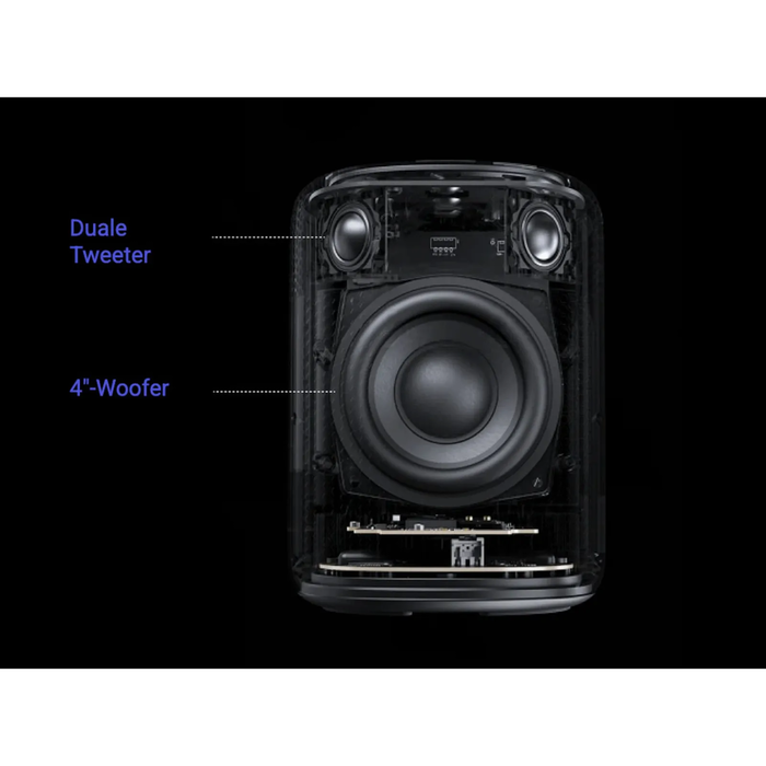 WiiM Sound LITE Twin Pack (Μαύρο) – Smart Hi‑Res Multiroom σετ ηχείων