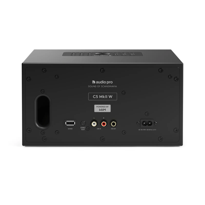 Audio Pro C5 MkII W Ασύρματο Multiroom Ηχείο Μαύρο