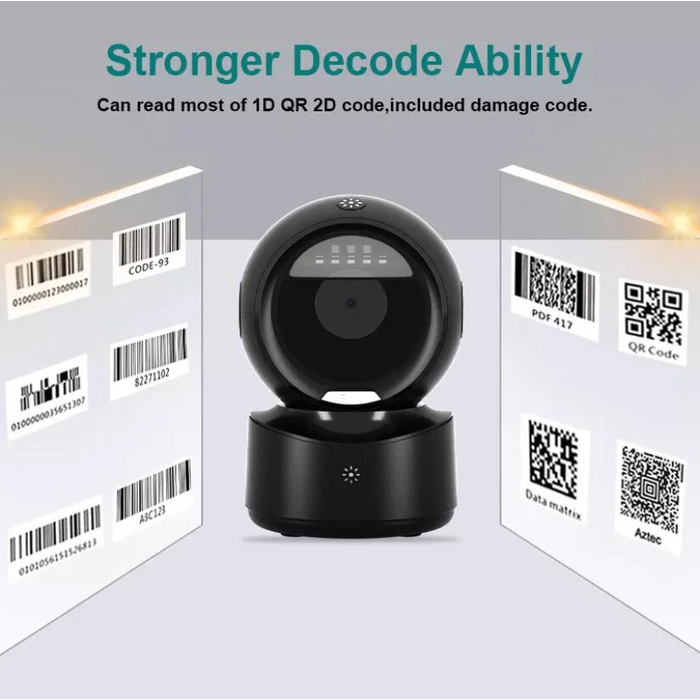 Barcode Scanner Netum OMNIDIRECTIONAL HANDS-FREE DESKTOP