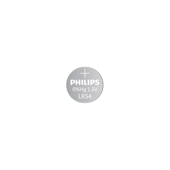 Philips A76P10B/GRS, A76 (LR44/AG13) Alkaline Batteries 1.5V x10 (Minicells)
