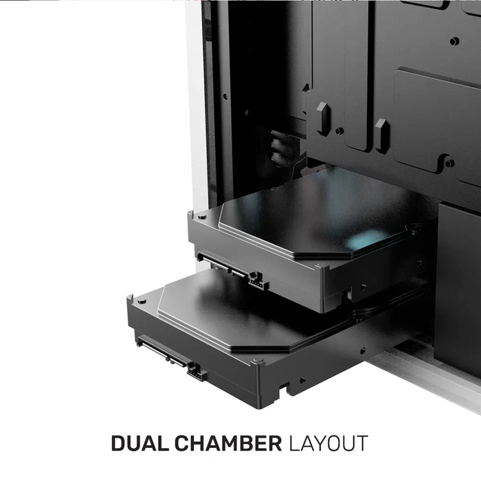 Κουτί Η/Υ Armaggeddon Dual Chamber With 3 Argb Fans Tritron 2 Black