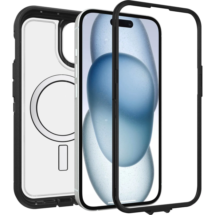 OtterBox Symmetry Clear Magnets Case for Samsung Galaxy S26, Black