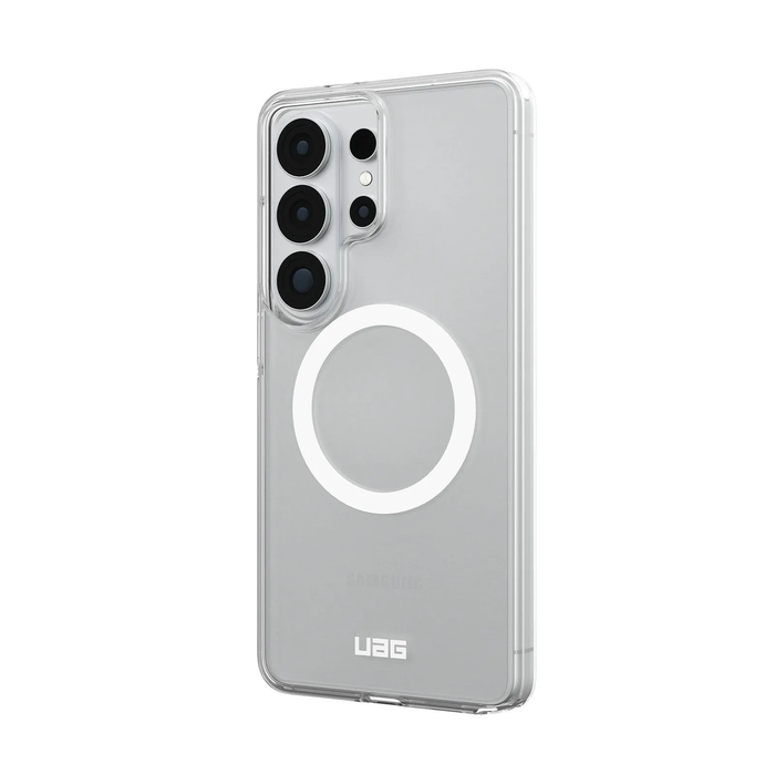 UAG Urban Armor Gear Scout Clear Case with Magnet Module for Samsung Galaxy S26 Ultra - Ice (Transparent)/White