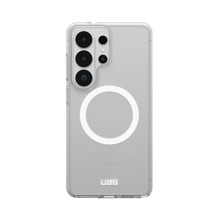 UAG Urban Armor Gear Scout Clear Case with Magnet Module for Samsung Galaxy S26 Ultra - Ice (Transparent)/White