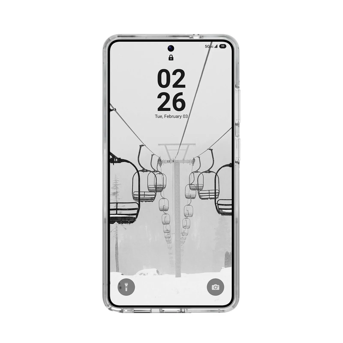 UAG Urban Armor Gear Scout Clear Case with Magnet Module for Samsung Galaxy S26 Ultra - Ice (Transparent)/White