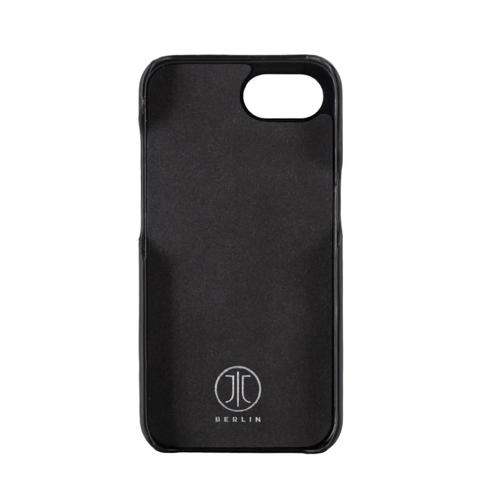 JT Berlin Echtleder BackCase Kreuzberg για Apple iPhone 17e/16e, μαύρο