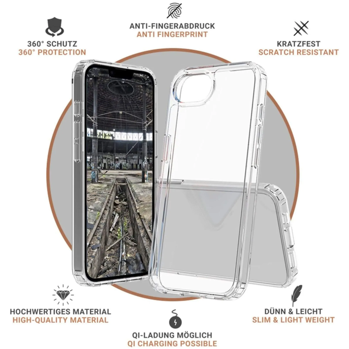 JT Berlin BackCase Pankow Solid MagSafe για Apple iPhone 17e/16e - Μαύρο