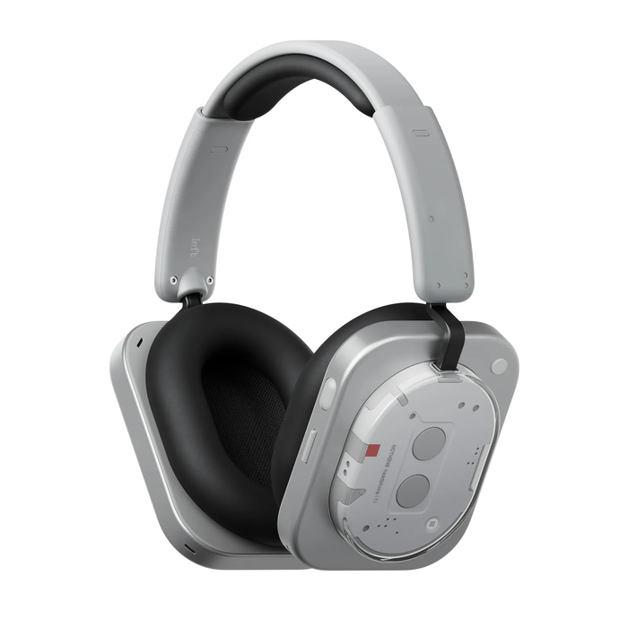 Nothing Headphone (1) Wireless Over‑Ear Headphones 80h Battery ANC - White