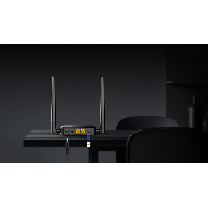 Router Tenda N300 WIFI 4G LTE 4G03 PRO Black