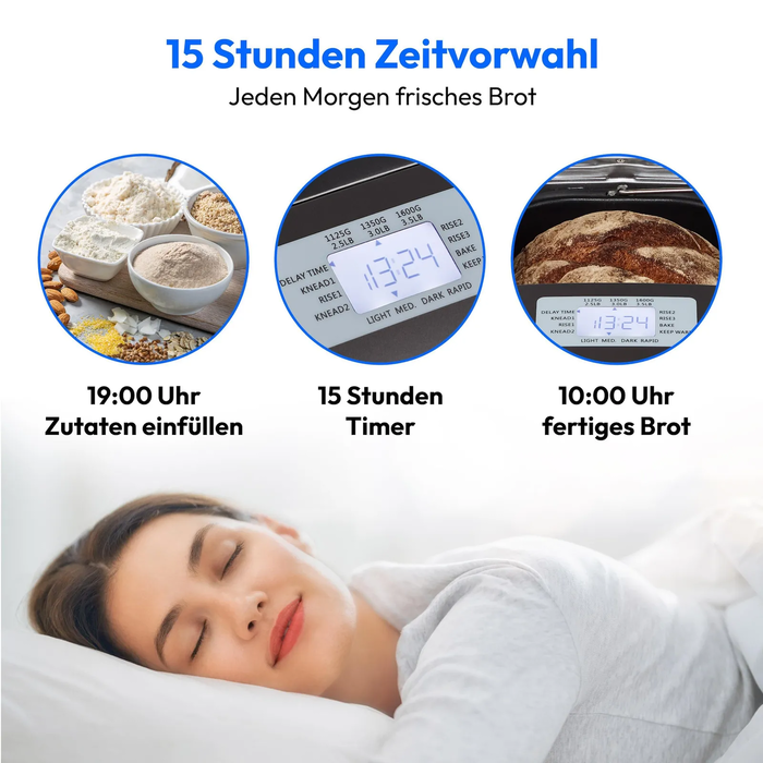 Medion MD 12040 Φραντζομηχανή Ψωμιού (Brotbackautomat)