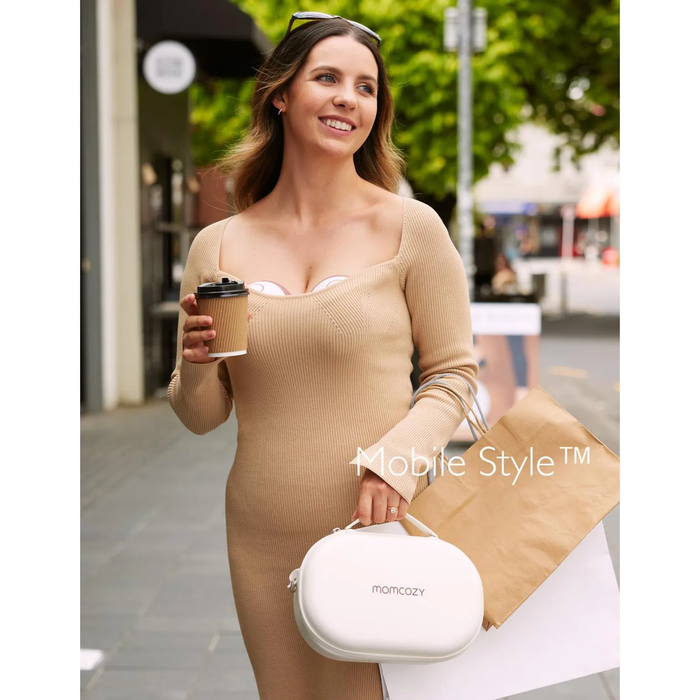 Momcozy M6 Ηλεκτρικό Διπλό Θήλαστρο με Μπαταρία και Θήκη Αποθήκευσης