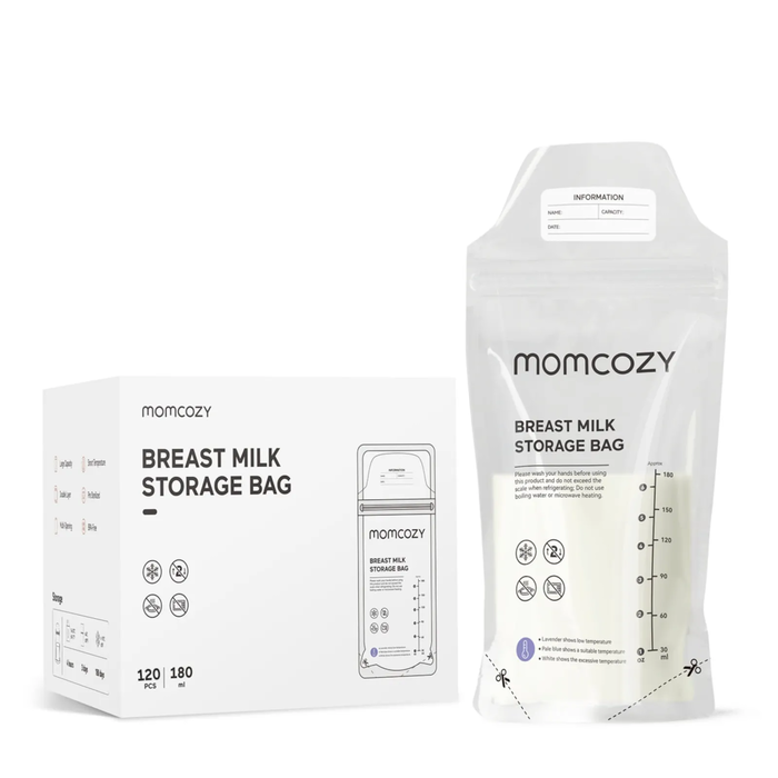 Momcozy Air 1 Mobile Double Electric Breast Pump, Rechargeable with Storage/Charging Case