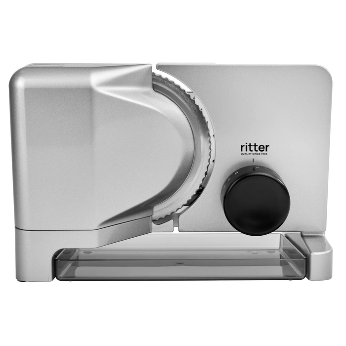 Ritter E 16 Duo Plus Allesschneider με επιπλέον μαχαίρι για ζαμπόν, ασημί μεταλλικό