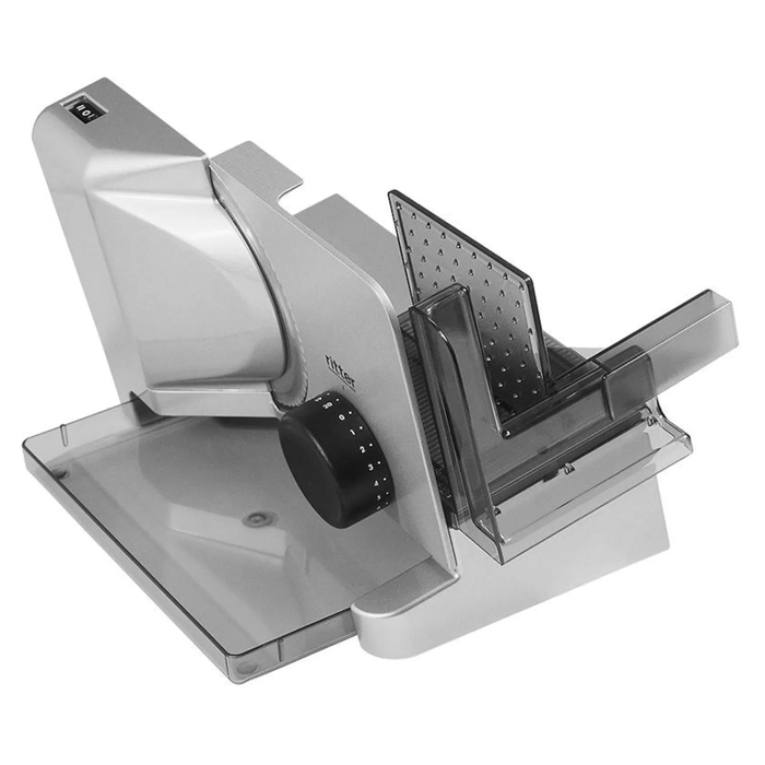 Ritter E 16 Duo Plus Allesschneider με επιπλέον μαχαίρι για ζαμπόν, ασημί μεταλλικό
