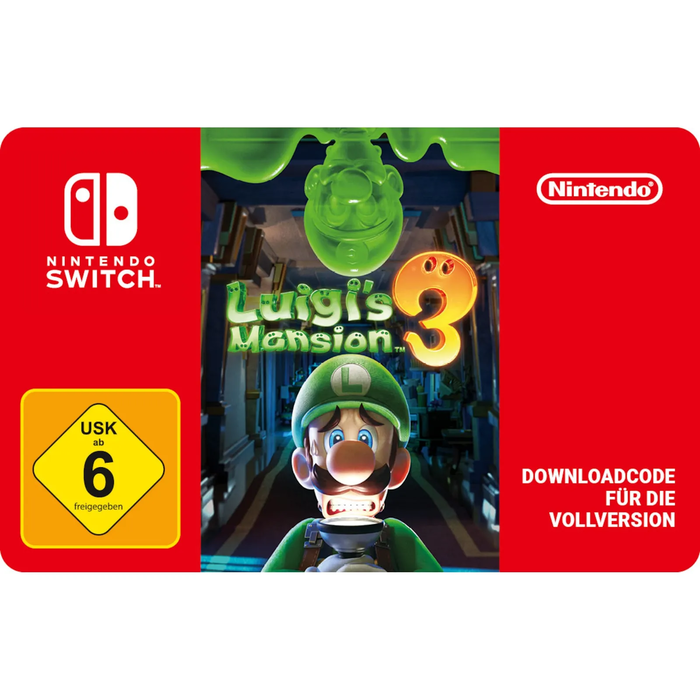 Nintendo Luigi's Mansion 3 - Ψηφιακός Κωδικός