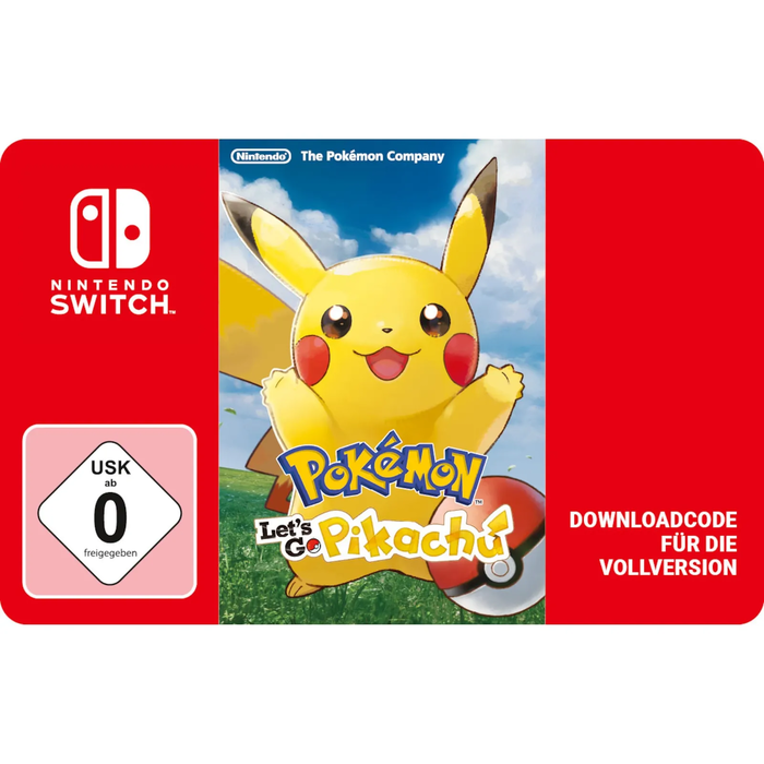Pokémon: Let's Go Pikachu! - Digital Code (Nintendo)
