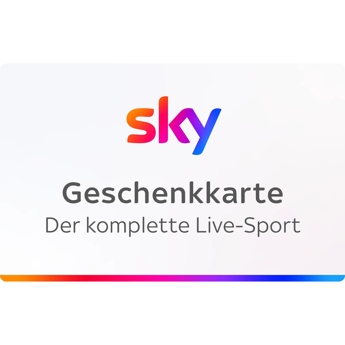 Sky Sport & Fußball-Bundesliga – 12 μήνες προπληρωμένη συνδρομή