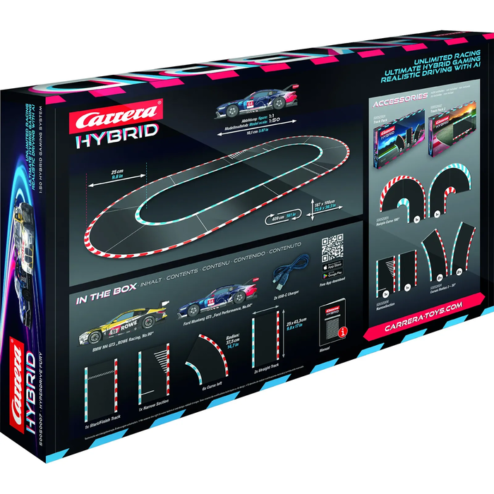 Carrera Hybrid HyperDrive Fury 1:50 Die-cast Toy Car
