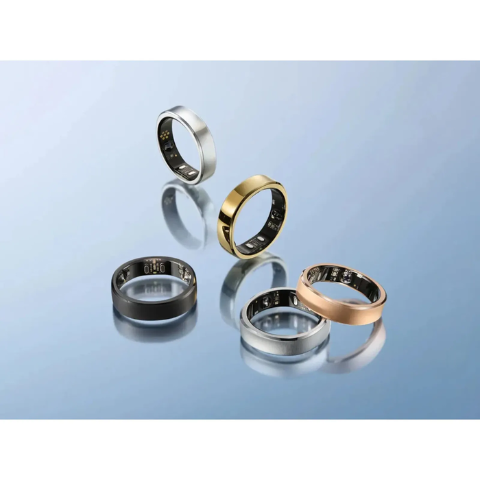 RingConn Smart Ring Gen3 for Women and Men - Brushed Silver, Size 7 (SKU Q542-01U, MPN 125010701)
